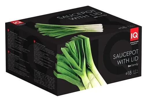 Кастрюля IQ Be Trendy 22 см 4.4 л (IQ-2044-22) - фото 5