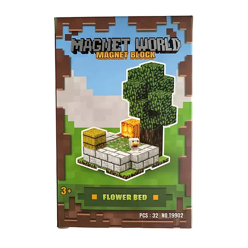 Магнітний конструктор Minecraft Відпочинок на 32 деталі (T9902) - фото 3