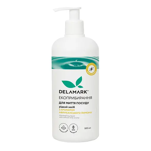 Засіб для миття посуду Африканський лимон DeLaMark 500 мл - фото 1