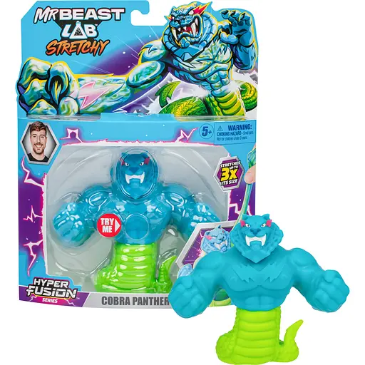 Фігурка MrBeast Lab Кобра Пантера розтягується (124288) - фото 2