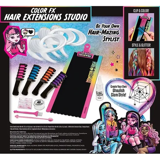 Набор для творчества Cra-Z-Art Monster High Colour FX Студия наращивания волос (72234CRA) - фото 5