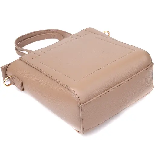 Женская сумка Vintage из натуральной кожи в форме трапеции 16х19х9 см sum0027584 - фото 6