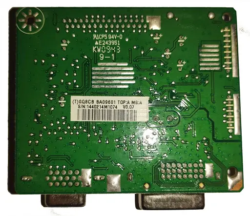 Материнская плата монитора Acer B193W "Б/У" - фото 2