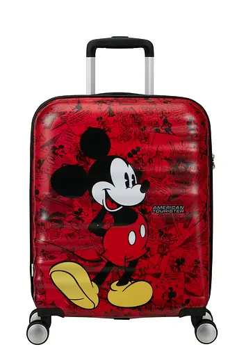 Чемодан 55 См American Tourister WAVEBREAKER DISNEY MICKEY COMICS RED 55х40х20 31C*20017