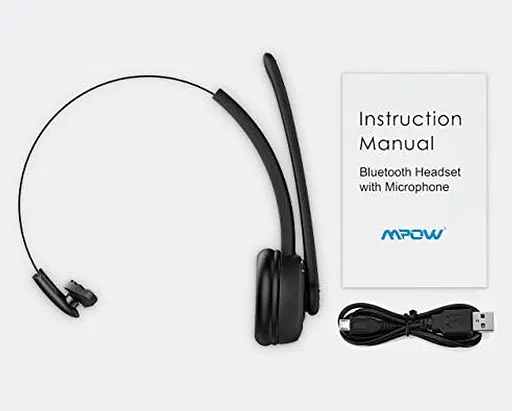 Bluetooth-гарнітура Mpow бездротова моно накладний навушник PRO з мікрофоном - фото 4