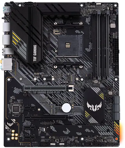 Материнская плата ASUS TUF Gaming B550-Plus (TUF Gaming B550-Plus) (Socket AM4, AMD B550, ATX) - фото 1