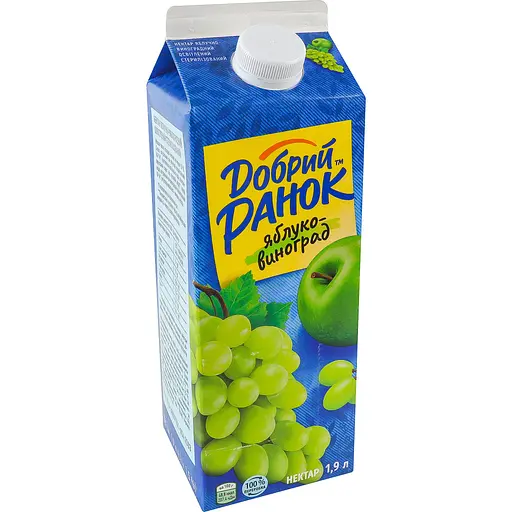 Нектар Добрий Ранок яблочно-виноградное 1.9 л - фото 2