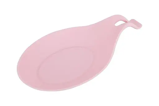 Силіконова підставка під ложку термостійкий килимок для кухонного начиння LVR 004 Pink (16583) - фото 2