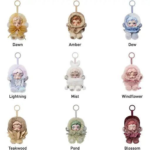 Колекційна м'яка іграшка-сюрприз Pop Mart Skullpanda Серія L’impressionnisme Plush Doll (SPLS-01) - фото 3