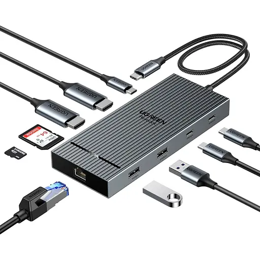 USB-хаб Ugreen Revodok Pro CM886 (45366) [143657] - фото 2