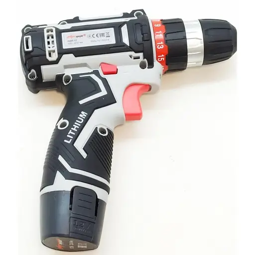 Шуруповерт аккумуляторный Луч Профи АШЛ-12 кейс 2 Ah 12 В 2 АКБ и ЗУ 30412 - фото 4