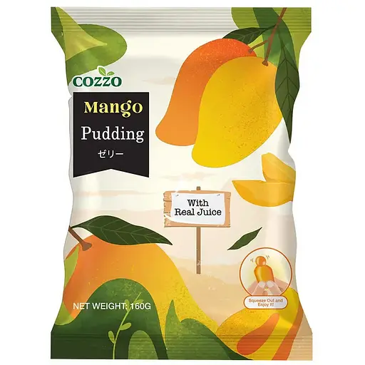 Желе конняку Cozzo Malang Mango зі смаком манго пуддинга 160 г