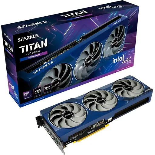 Видеокарта Sparkle Intel Arc B580 TITAN OC Edition 12 GB (SB580T-12GOC) UA [127742]