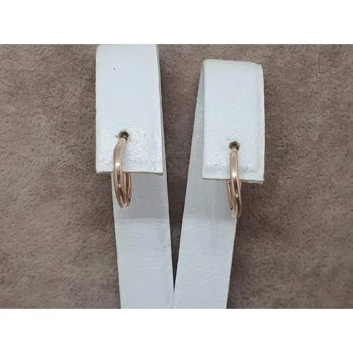 Золотые серьги-кольца Вселенная. 22001300 - фото 3