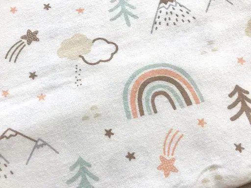 Пеленка фланель Moontime "Радуги" - фото 2