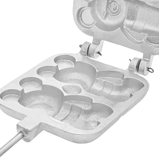 Форма алюмінієва для випікання печива на плиті "Ведмедик Барні великий", Ласунка Сірий 81908 - фото 3