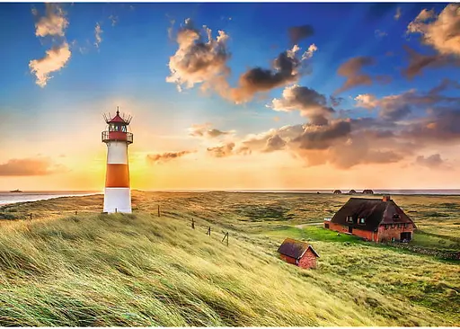 Пазл Trefl Фото Одиссея: Маяк Германия 1000 ел. (10823) - фото 2