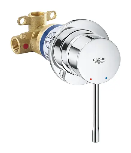 Набір гігієнічного душу прихованого монтажу Grohe Essence Tempesta-F UA111197000, Хром - фото 2