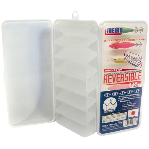 Коробка Meiho Reversible 85 190x85x31mm прозорий - фото 2