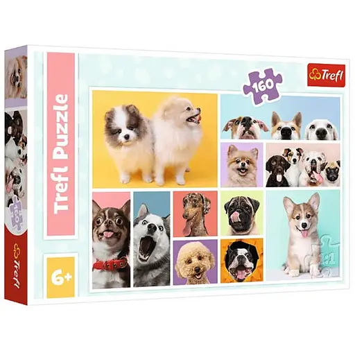 Пазл Trefl Дружба собачек 160 эл. (15412) - фото 1