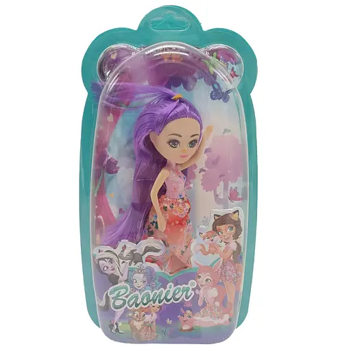Детская игрушечная Кукла "Baobier" JJ8572-20(Violet) 15 см, шарнирная