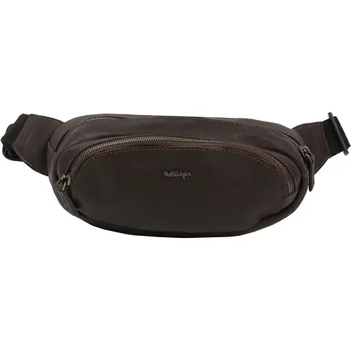 Шкіряна сумка Mykhail Ikhtyar 13х26х7 см sum0023002 - фото 1