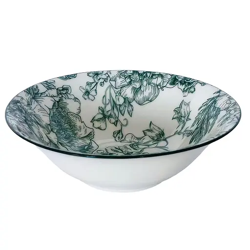 Салатник-пиала Limited Edition Blossom Green 15 см белый (YF7002-4) - фото 1