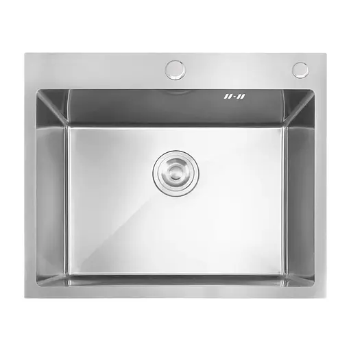 Кухонная мойка Mixxus MH5843 Nano-Silver нержавеющая сталь MX1930, Нержавеющая сталь - фото 1