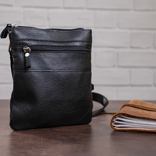 Сумка кожаная мужская SHVIGEL 19,5х22х1 см sum0012617 - фото 7