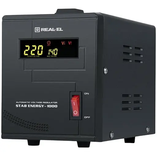 Стабилизатор напряжения Real-El STAB ENERGY-1000 (EL122400012)