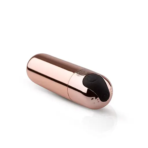 Вібратор Rosy Gold Nouveau Bullet 7.5 см рожеве золото - фото 3