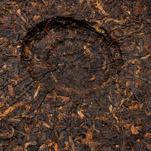 Шу Пуэр Мэнку Золотой Пух 2017 г, 357 г - 1 шт - фото 10