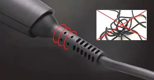 Професійна плойка для волосся африканські кучері Guowei GW-770-9 (9мм) - фото 5