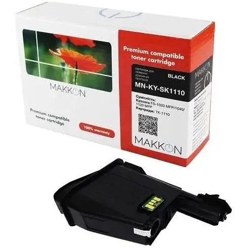Картридж Makkon Kyocera TK-1110 Black teh0024250 - фото 1