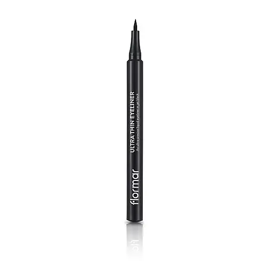 Подводка-фломастер ультратонкая для глаз Flormar Ultra Thin Eyeliner, черный (8000019546527) - фото 1
