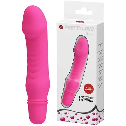 Вібратор Pretty Love Stev 13.5 см рожевий