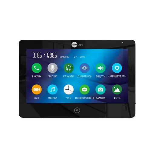 Видеодомофон MEZZO HD BLACK Neolight (82-00012)