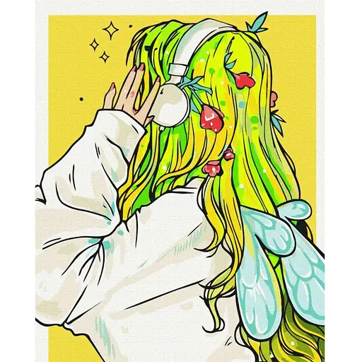 Картина по номерам Playlist феи Brushme 50х40 см разноцветная 000260696