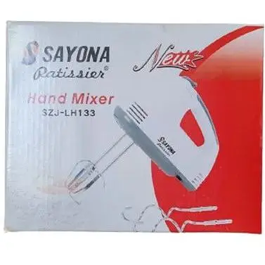 Ручной миксер Sayona LH 133 300 Вт с насадками Розовый - фото 5