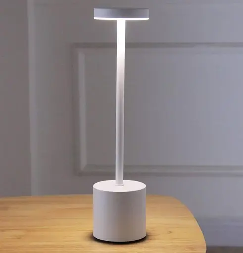 Настольная лампа с аккумулятором KLOODI DECO TA-5V UNO CCT WH - фото 2