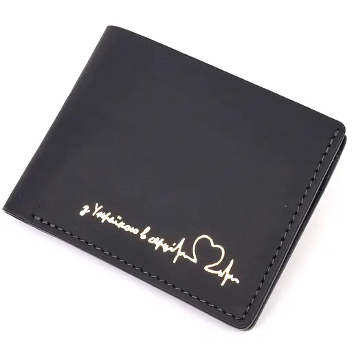 Кожаный портмоне Grande Pelle 11.5х9х2.5 см acs0023993 - фото 1