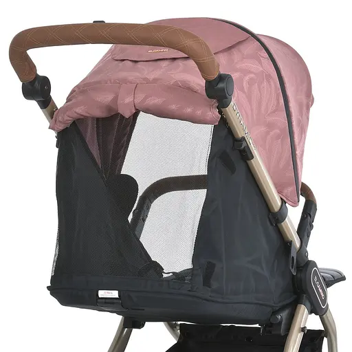 Детская прогулочная коляска-книга El Camino ME 1053G-2 Dynamic Pro Special Pink Розовая - фото 5