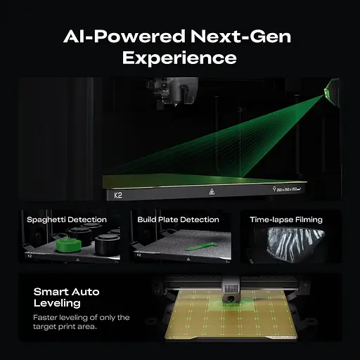 3D-принтер Creality K2 Combo (150693) - фото 8