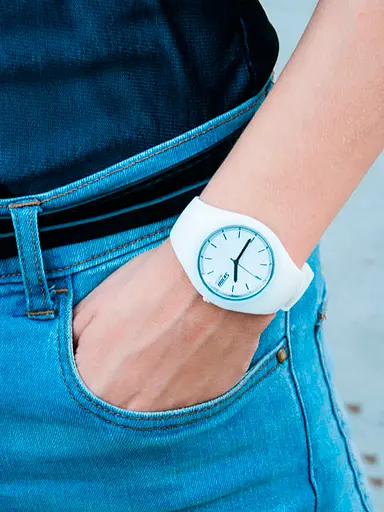 Годинник Skmei Rubber White II 9068C - фото 6