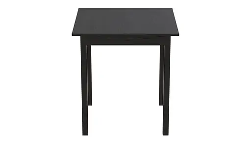 Стіл кухонний Ferrum-decor Агата 75x80x80 Чорний ДСП Сосна Кембра 16мм (FRD-105680) - фото 4