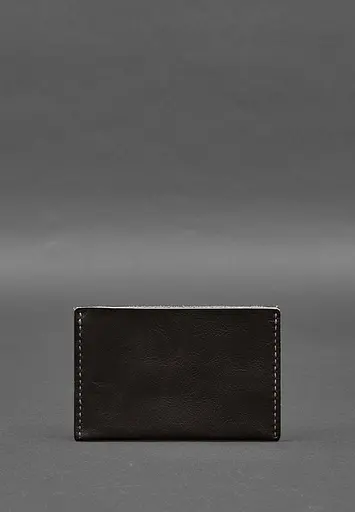 Кожаная обложка-органайзер для документов 6.2 темно-коричневый краст - фото 7