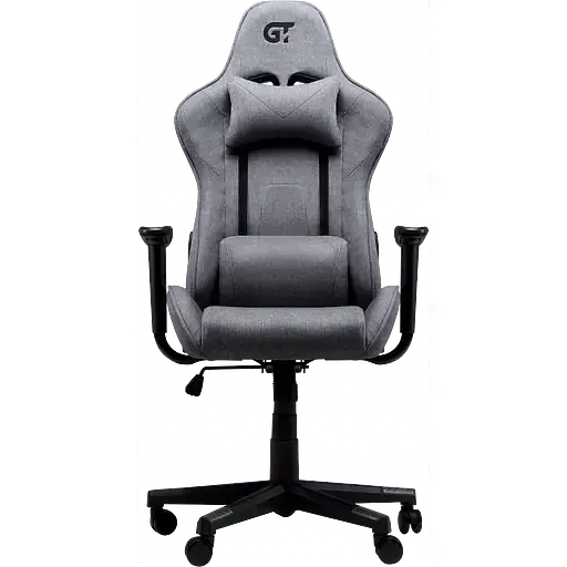 Геймерське крісло GT Racer X-2316 Fabric Gray/Gray (X-2316 Fabric Gray/Gray) - фото 2