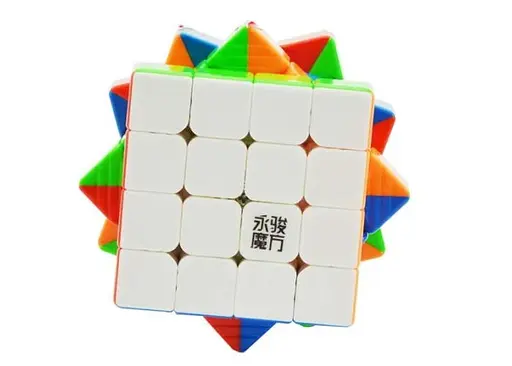 Кубик Ю- Джи YuSu V2M 4x4 без наліпок кольоровий пластик (YJ YuSu V2M 4x4 Stickerless) (YJ8339) - фото 2