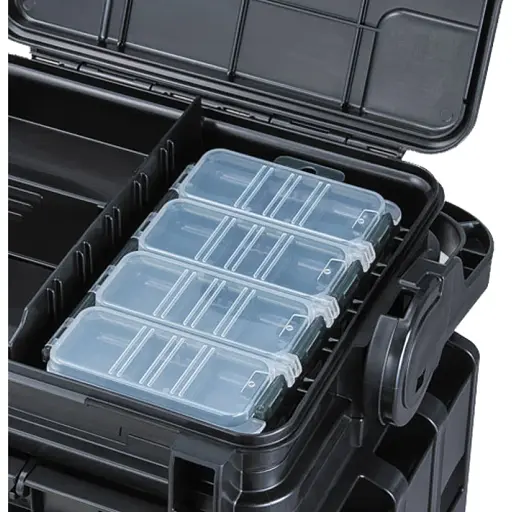 Коробка Meiho Quatro Case J 175x105x18mm Black - фото 6