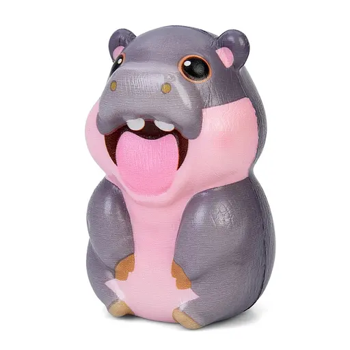 Дитяча іграшка антистрес "Бегемот" MS 4731-6 розмір 10 см